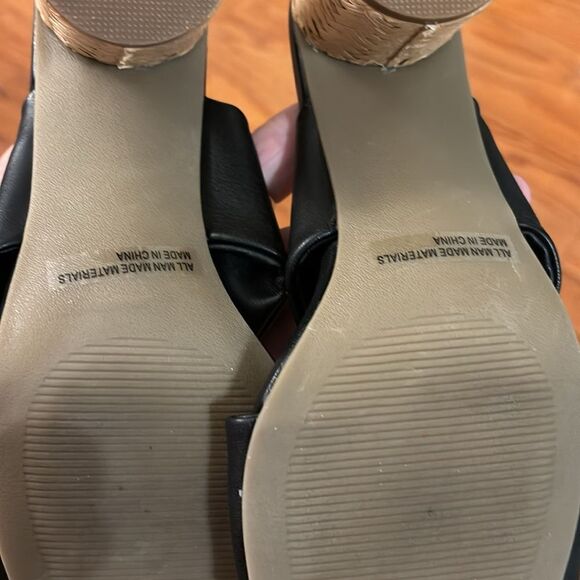 Dolce Vita Milna Size 8 slip on open toe round block heels NWOT - Picture 6 of 10